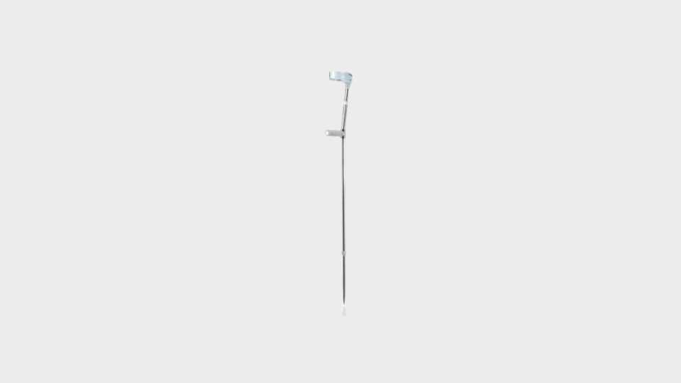 crutches vs knee walker. example of what are crutches.