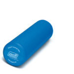 Blue Sissel Massage Foam Roller, 45cm, with textured surface for muscle tension relief and improved circulation.