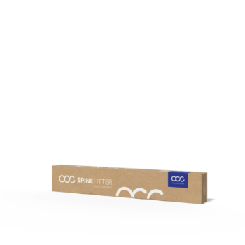 Retail box for the Sissel Spinefitter, featuring product imagery and branding