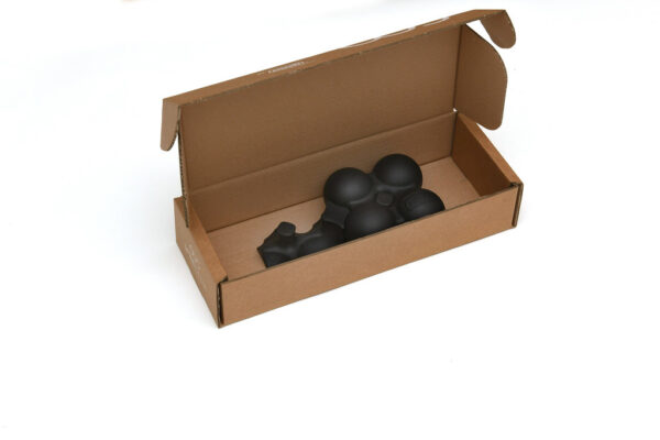 Sissel Spinefitter Extension Kit shown inside its open retail packaging box
