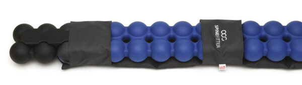 Sissel Spinefitter Extension Kit wrapped in Linum Hot/Cold Pillow and attached to the Sissel Spinefitter