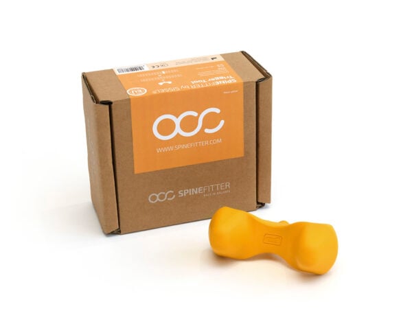 Sissel Spinefitter Trigger Tool displayed alongside its packaging, showing full product and box