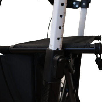 Carbon Ultra Light Rollator with Seat and Shopping Bag