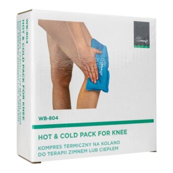 Hot & Cold Pack for knee shown in its retail packaging