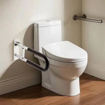 Tilting Toilet Handrail