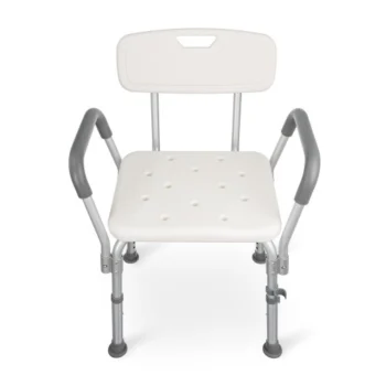Shower Chair with Backrest and Armrests - Image 4