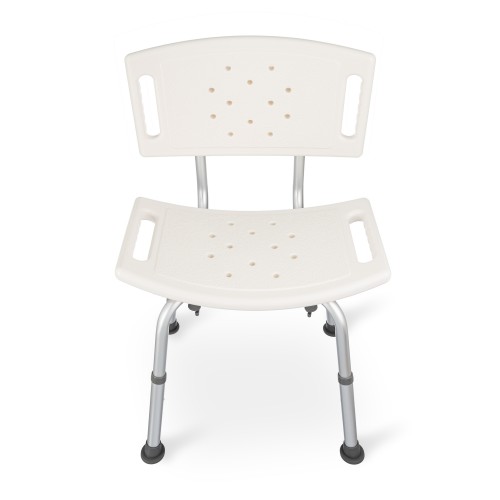Front over view of the shower chair.