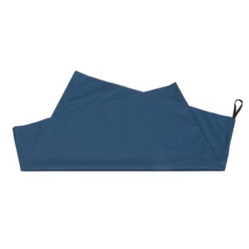 Low-friction slide sheet in use for bedside patient transfer